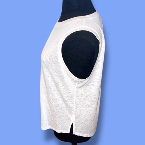 ATHLETA BREEZY TANK - White Plus 1X - Picture 3 of 15